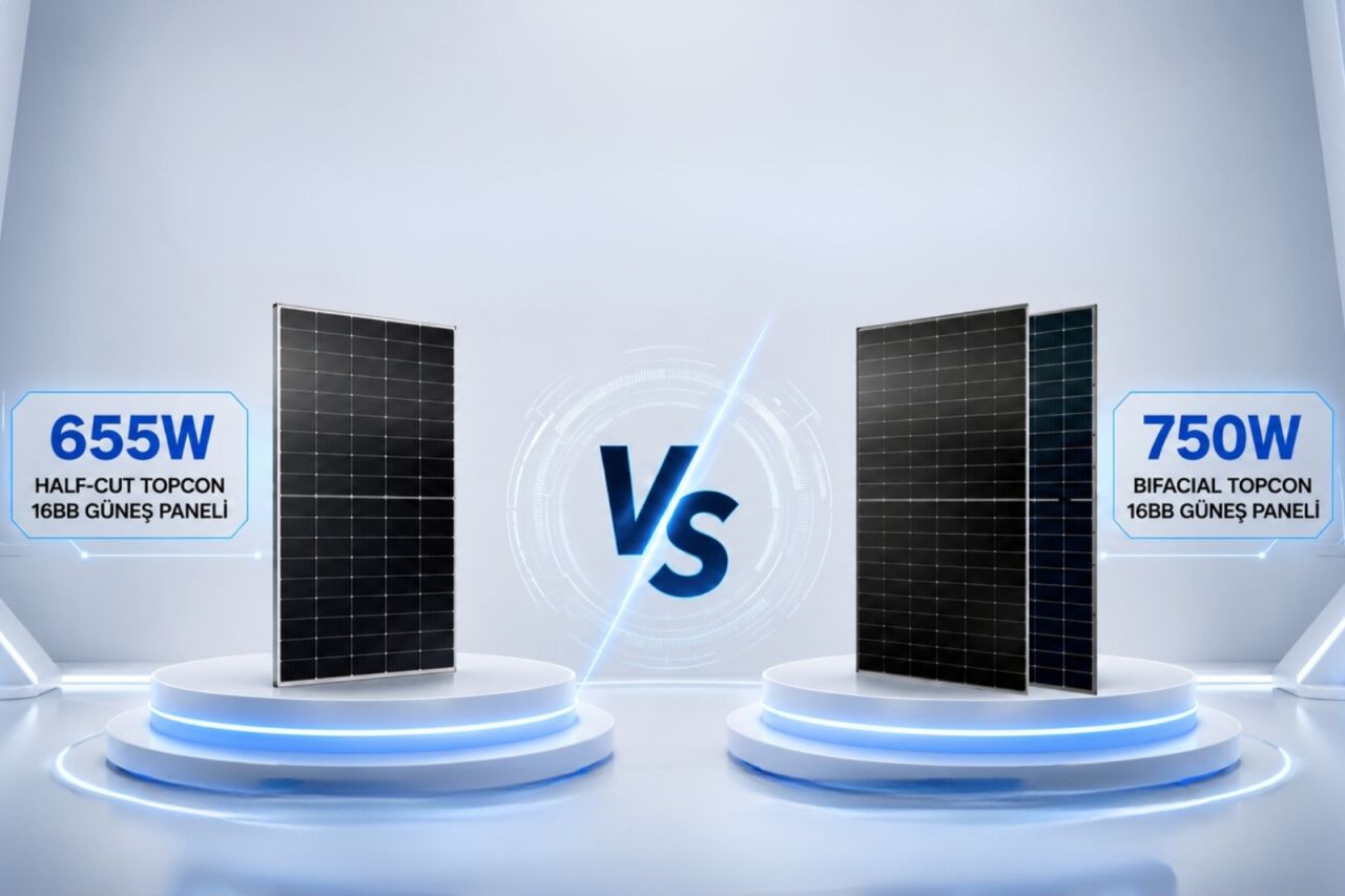 Hangi Lexron Güneş Panelini Seçmelisiniz? 655W TOPCON ve 750W Bifacial Karşılaştırması