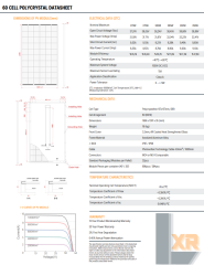 Lexron 295 Watt Polikristal Güneş Paneli