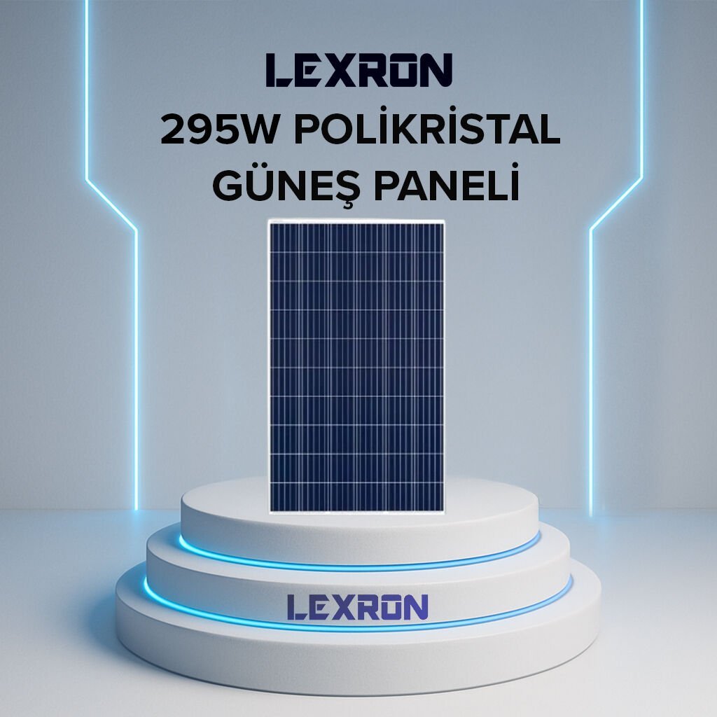 Lexron 295 Watt Polikristal Güneş Paneli