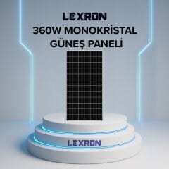 Lexron 360 Watt PERC Monokristal Güneş Paneli