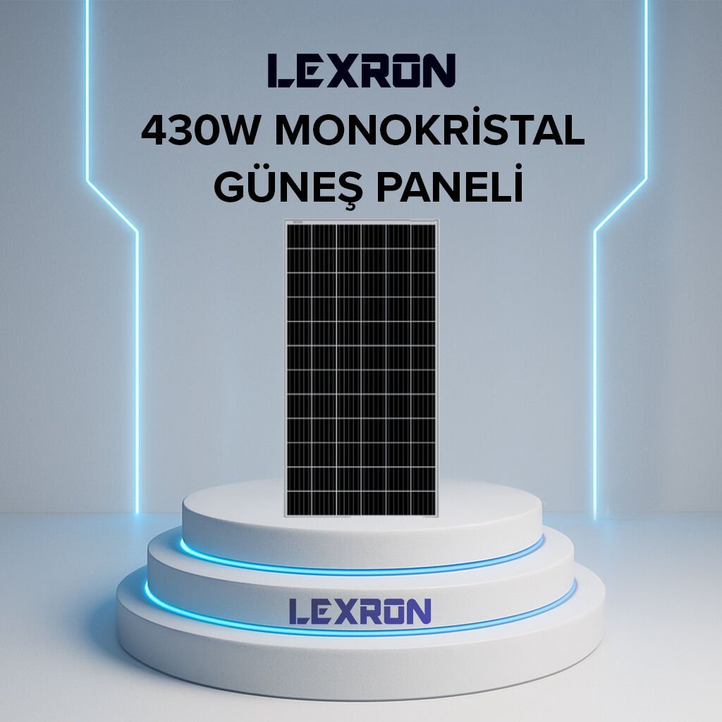 Lexron 430 Watt PERC Monokristal Güneş Paneli