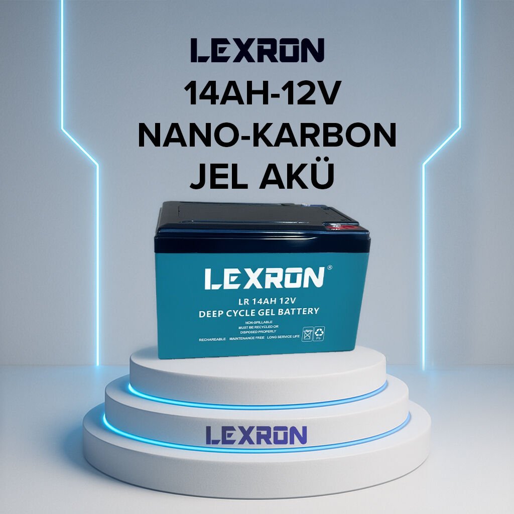 Lexron 14AH 12V Jel Akü
