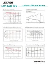 Lexron 14AH 12V Jel Akü