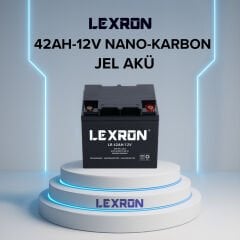 Lexron 42AH 12V Jel Akü