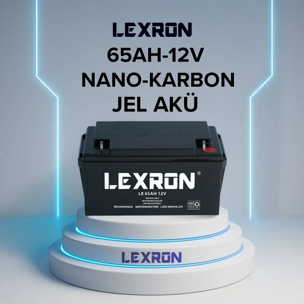 Lexron 65AH 12V Jel Akü