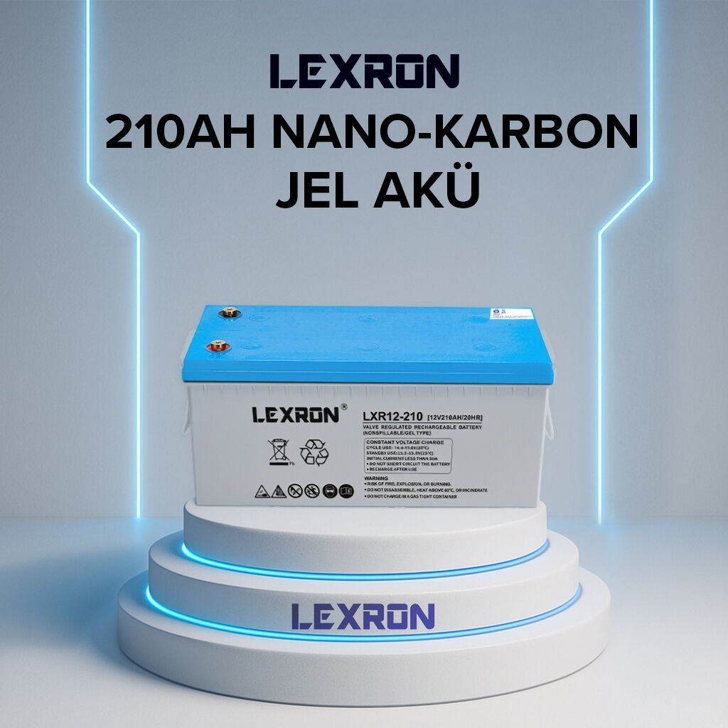 Lexron 210AH 12V Jel Akü