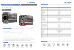 LEXRON 300W 12V MODİFİYE SİNÜS İNVERTER