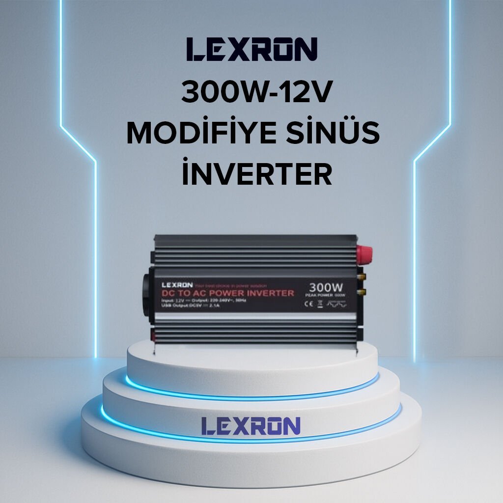 LEXRON 300W 12V MODİFİYE SİNÜS İNVERTER