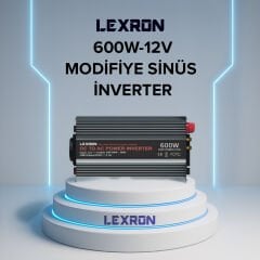LEXRON  600W 12V MODİFİYE SİNÜS İNVERTER