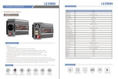 LEXRON  600W 12V MODİFİYE SİNÜS İNVERTER