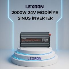LEXRON 2000W 24V MODİFİYE SİNÜS İNVERTER