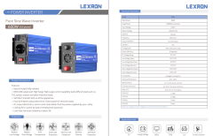LEXRON 600W 12V TAM SİNÜS İNVERTER
