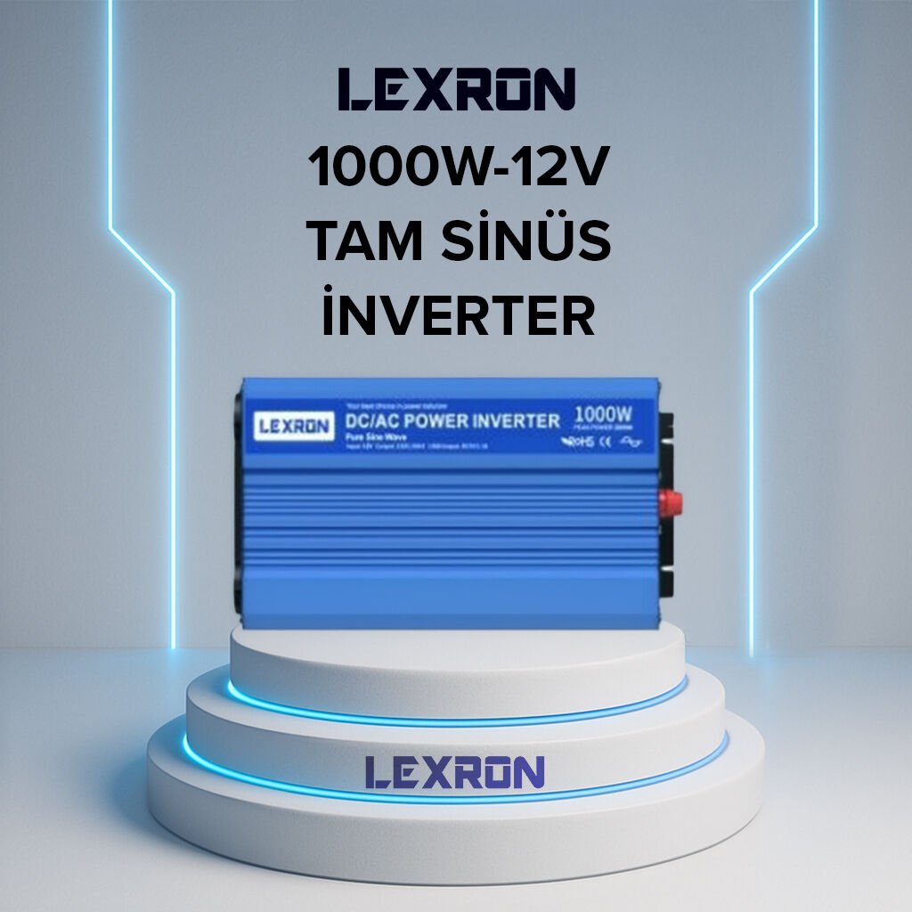 LEXRON 1000W 12V TAM SİNÜS İNVERTER