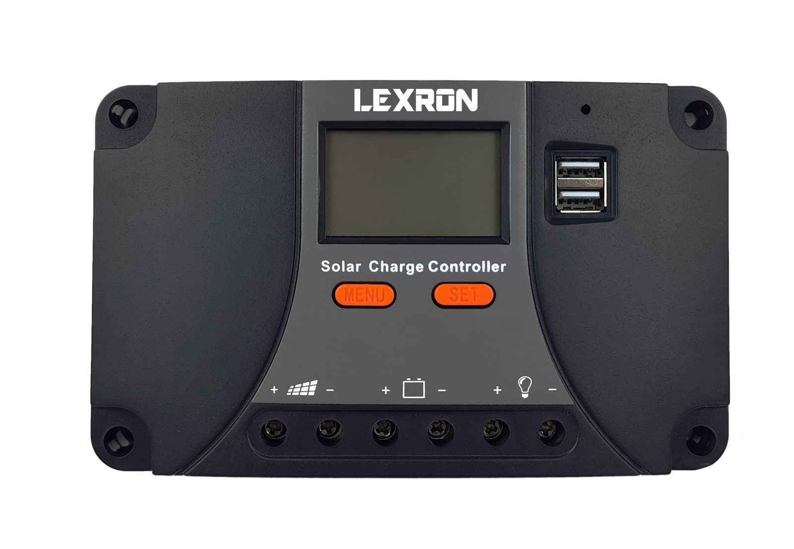 LEXRON 40A 12V-24V Solar Şarj Kontrol Cihazı