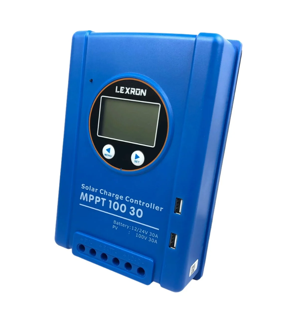 LEXRON 30 AMPER 12V -24V MPPT SOLAR ŞARJ KONTROL CİHAZI