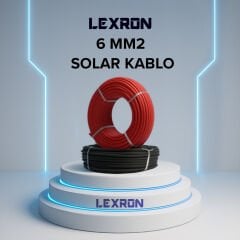 Lexron 6mm2 Solar Kablo (20 mt Set)