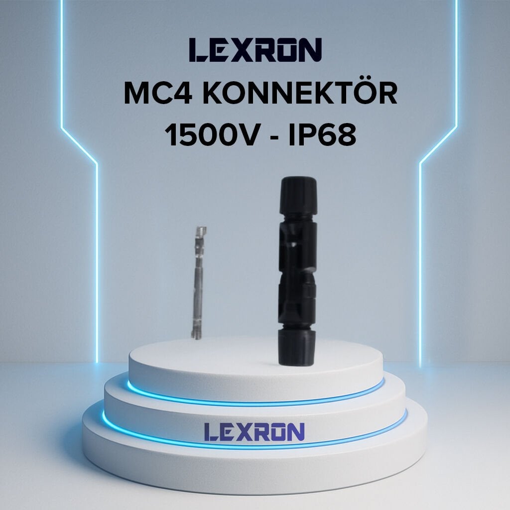MC4 Tekli Bağlantı Konnektörü (5'li Set)