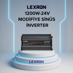 LEXRON 1200W 24V MODİFİYE SİNÜS İNVERTER