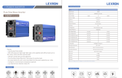 LEXRON 1000W 24V TAM SİNÜS İNVERTER