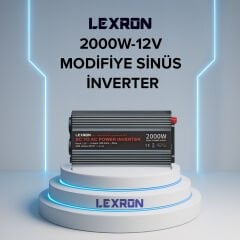 LEXRON 2000W 12V MODİFİYE SİNÜS İNVERTER