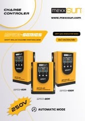 Mexxsun 60 amper 12V-24V-48V PC18 Mppt Solar Şarj Kontrol Cihazı