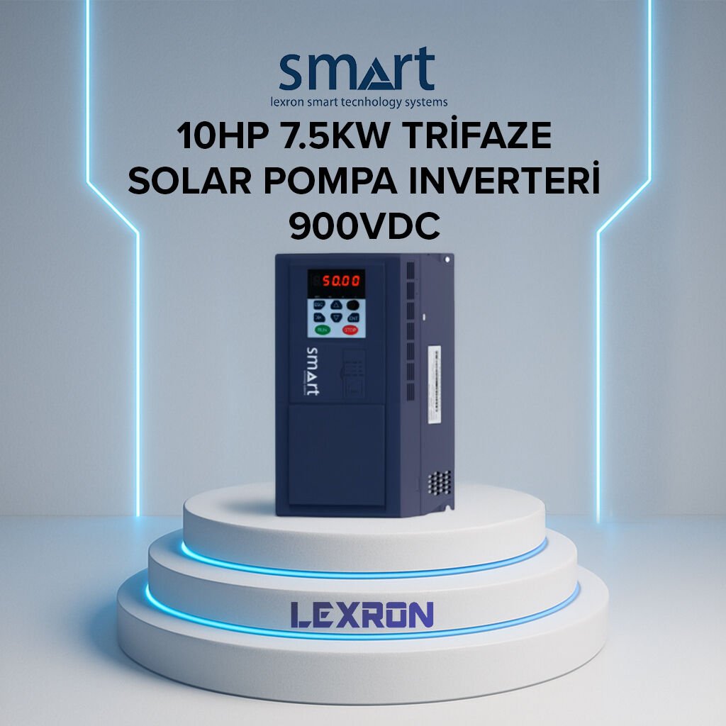 SMART 10HP SOLAR SÜRÜCÜ POMPA INVERTER (YENİ NESİL 900VDC)