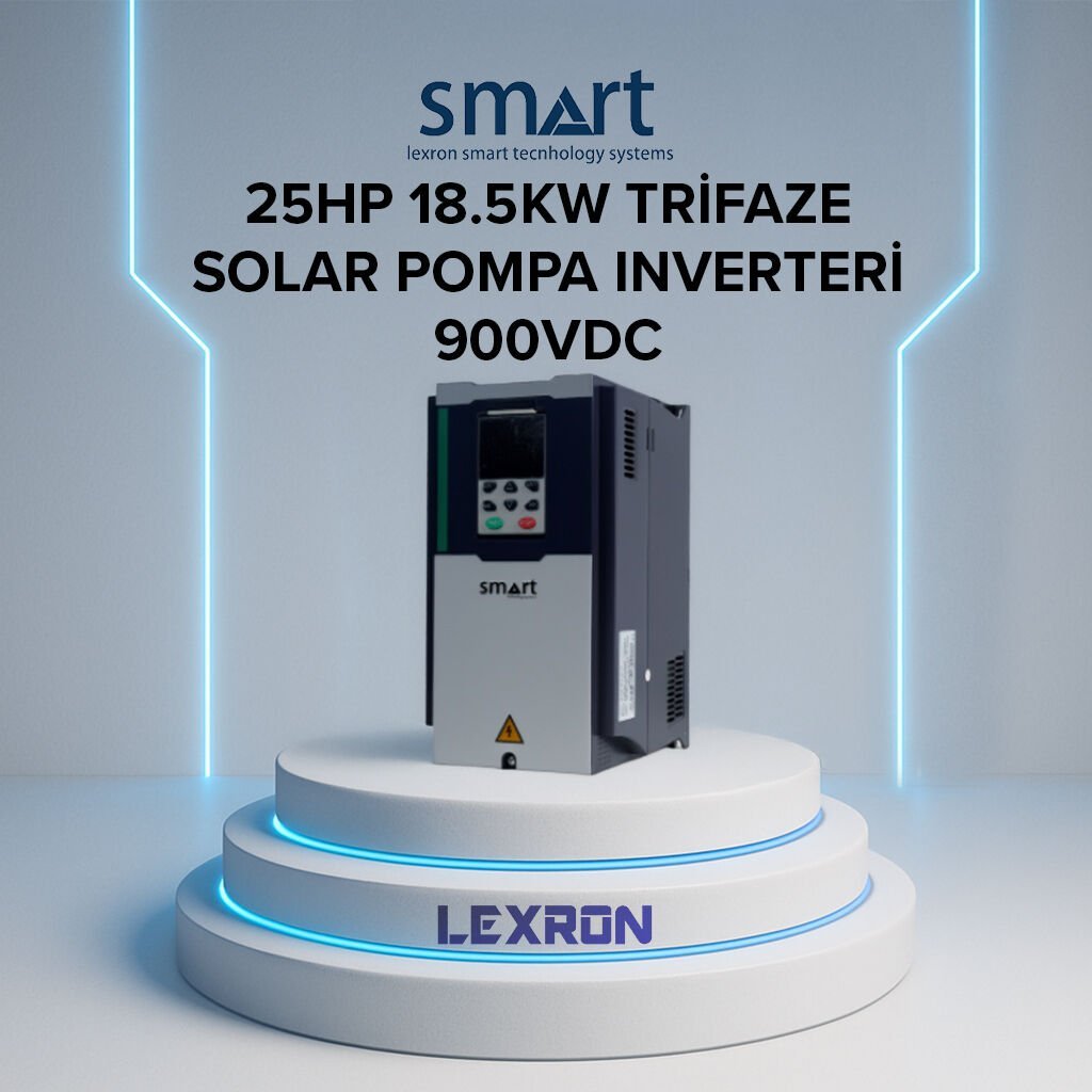 SMART 25HP SOLAR SÜRÜCÜ POMPA INVERTER (YENİ NESİL 900VDC)