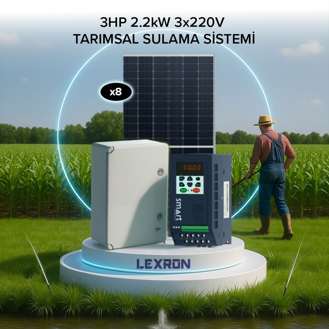 2HP DALGIÇ POMPA - TARIMSAL SULAMA SİSTEMİ  PAKETLERİ