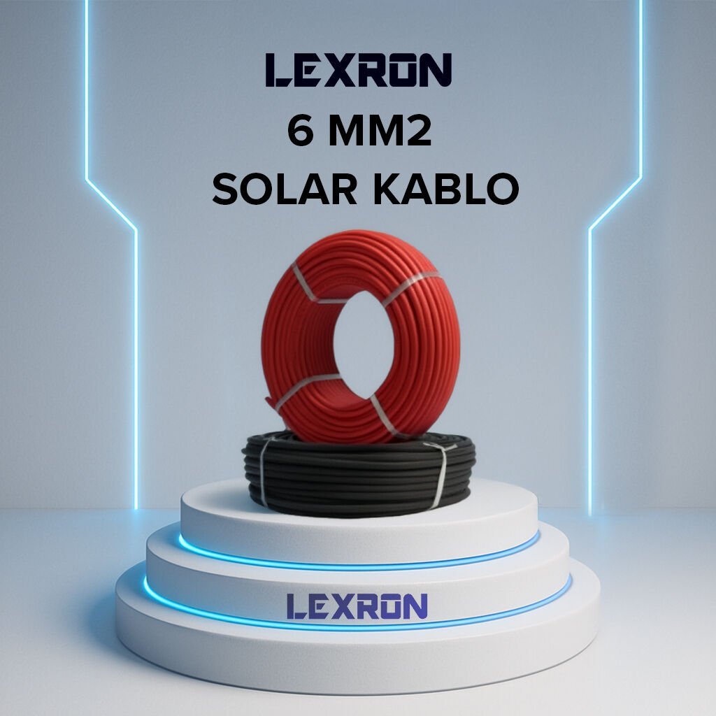 Lexron 6mm2 Solar Kablo ( 10 mt Set)