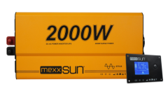 Mexxsun 2000w 12v Tam Sinüs Şarjlı İnverter Ekranlı