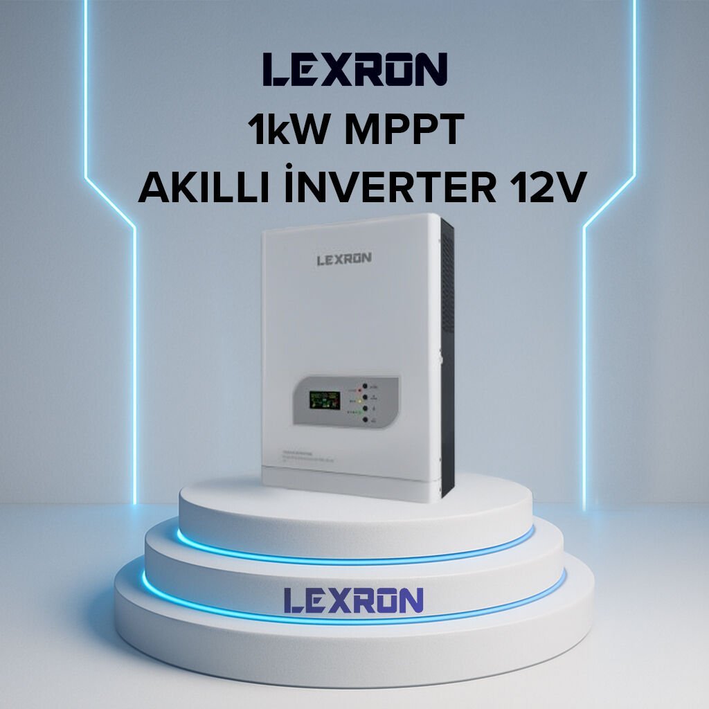LEXRON 1000W MPPT 12V AKILLI İNVERTER
