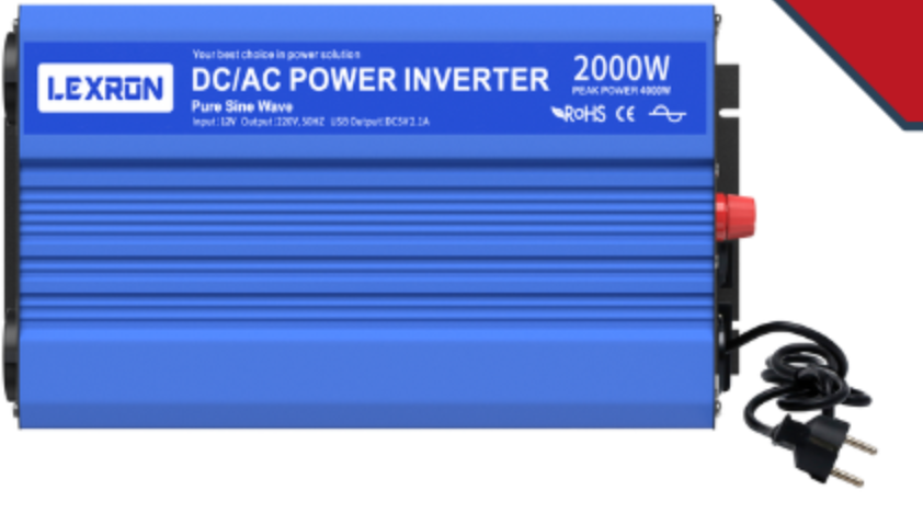 LEXRON 2000W-12V TAM SİNÜS İNVERTER (UPS)