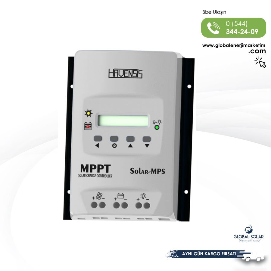 40A MPPT SOLAR ŞARJ KONTROL 12-24V HAVENSİS SOLAR
