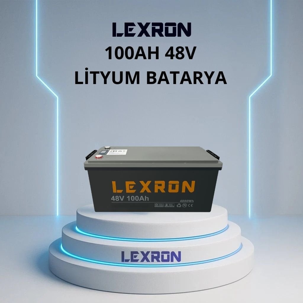 LEXRON 100AH 48V  BATARYA PREMİUM SERİ