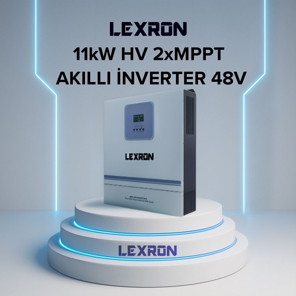 LEXRON 11KW 120-500V HV 2X100A MPPT AKILLI INVERTER