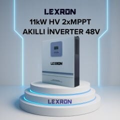 LEXRON 11KW 120-500V HV 2X100A MPPT AKILLI INVERTER