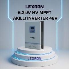 LEXRON 6.2KW MPPT PARALEL 90-500V PV INPUT 100A MPPT INVERTER PARALLENEBİLİR