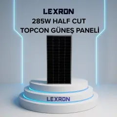 LEXRON 285W HALF CUT TOPCON GÜNEŞ PANELİ