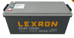 LEXRON 100AH 25,6V LİTYUM AKÜ
