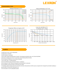 LEXRON 100AH 25,6V LİTYUM AKÜ