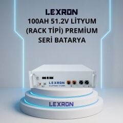 LEXRON 100AH 51.2V BATARYA PREMIUM SERİ