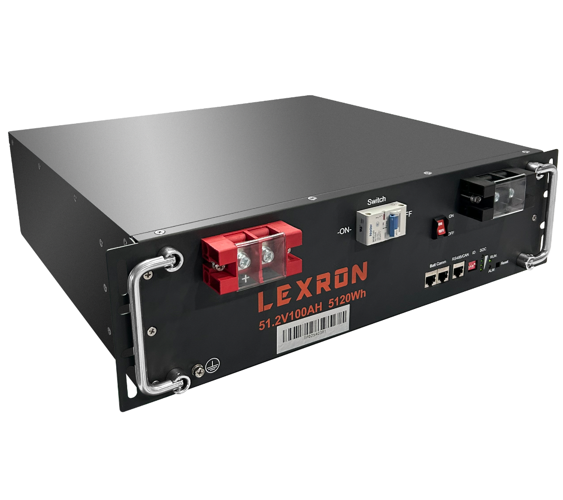 LEXRON 100AH 51.2V LİTYUM AKÜ