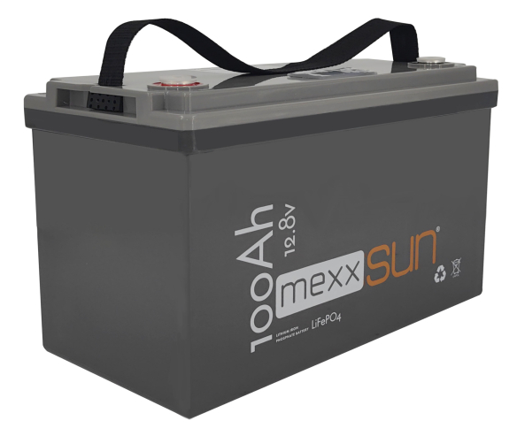 MEXXSUN Lityum Akü 12,8V 100Ah (LiFePo4) 1280Wh