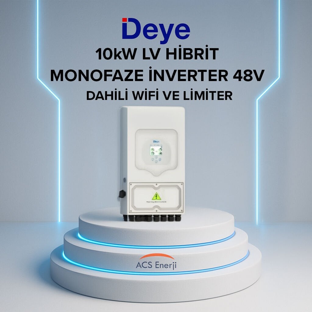 DEYE 10KW ON-GRID MONOFAZE İNVERTER