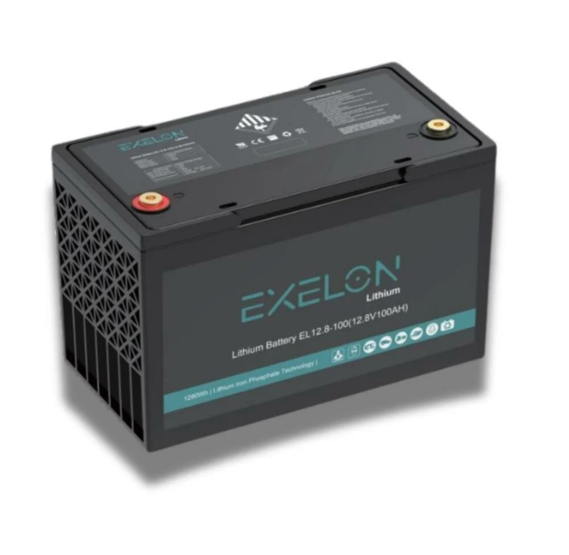 EXELON  LİTYUM AKÜ 100AH  12.8V LIFEPO4