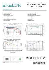 EXELON  LİTYUM AKÜ 100AH  12.8V LIFEPO4