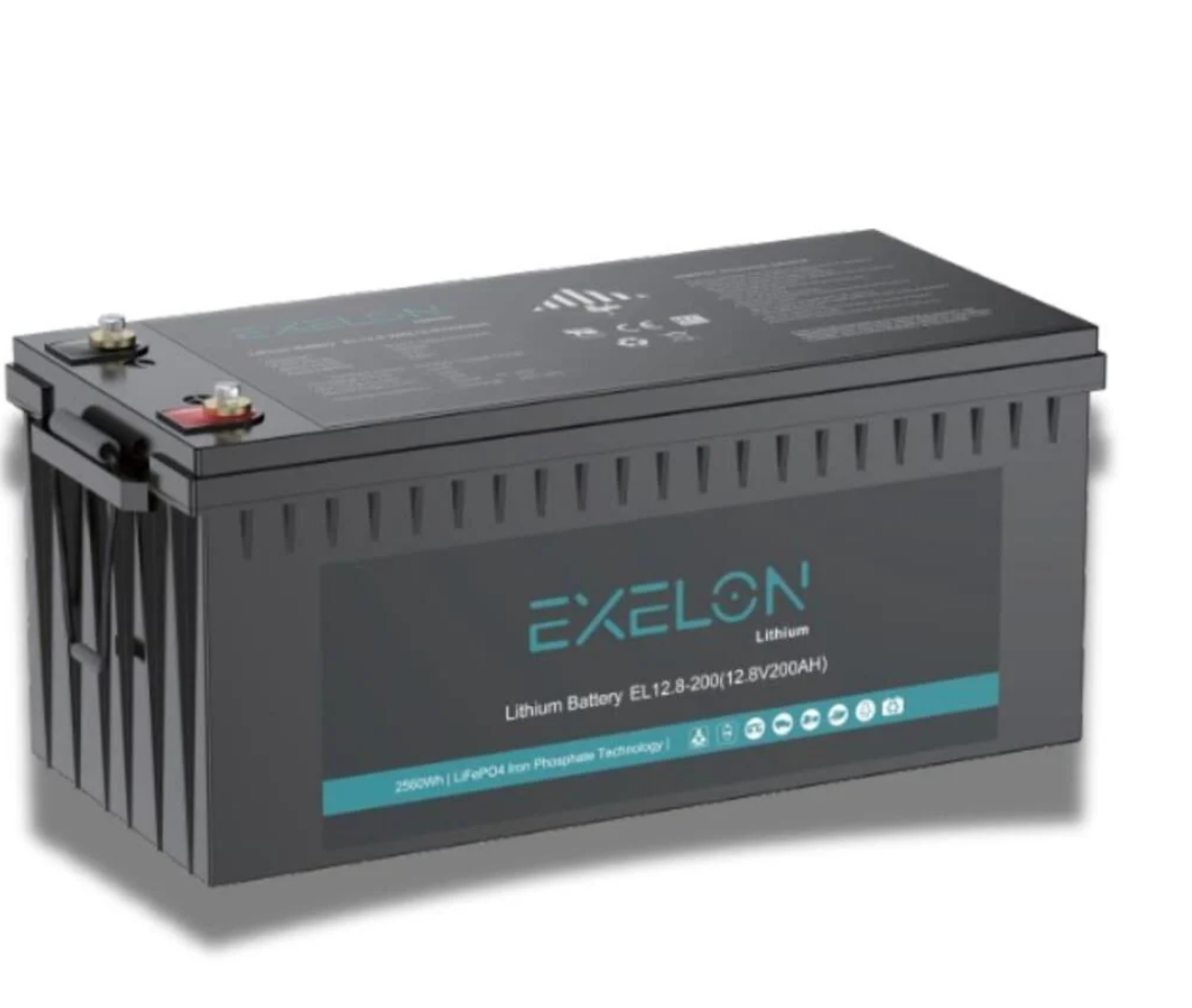 EXELON LİTYUM AKÜ 200AH 12.8V LIFEPO4