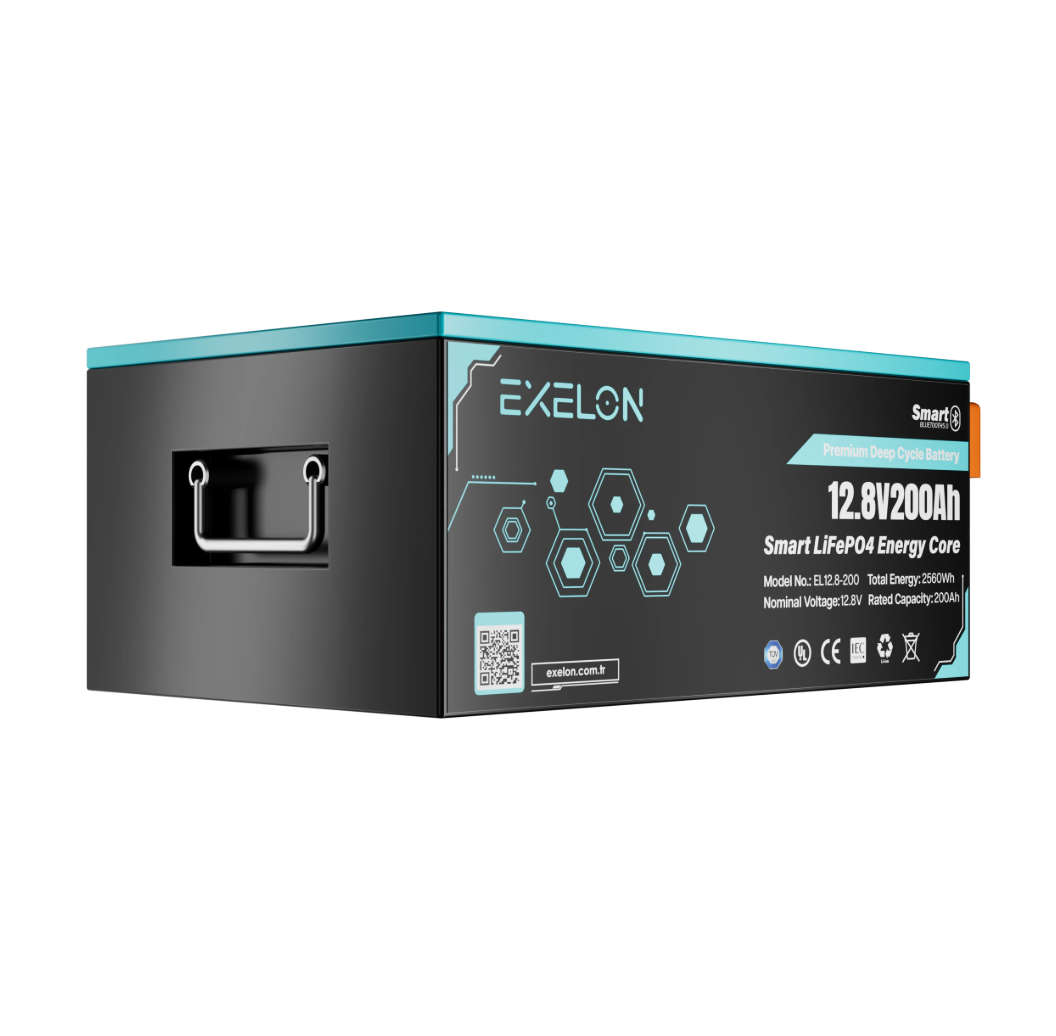 EXELON LİTYUM AKÜ 200AH 12.8V LIFEPO4