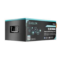 EXELON LİTYUM AKÜ 200AH 12.8V LIFEPO4