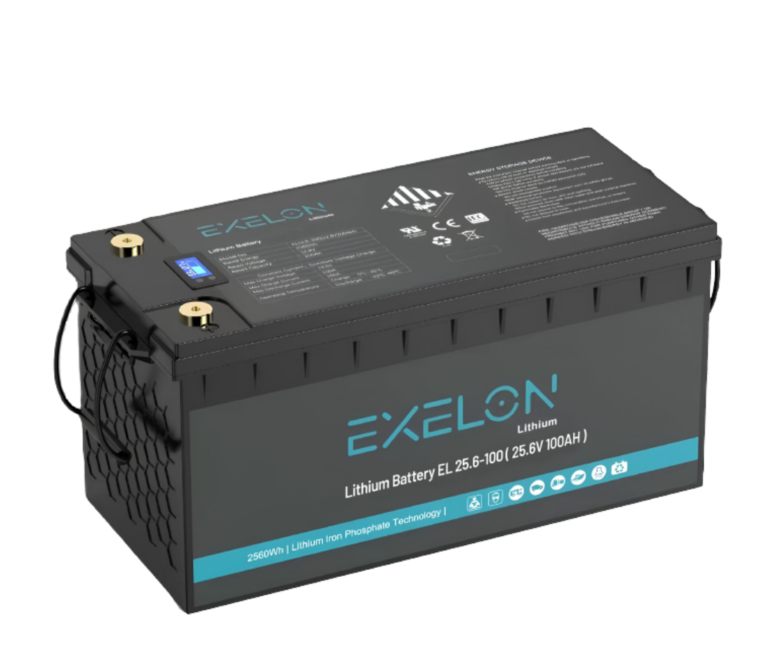 EXELON LİTYUM AKÜ 100AH 24V LIFEPO4